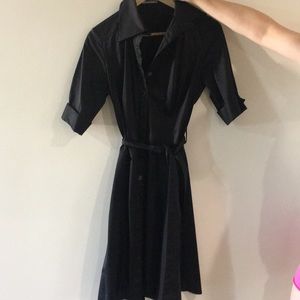 Black dress coat